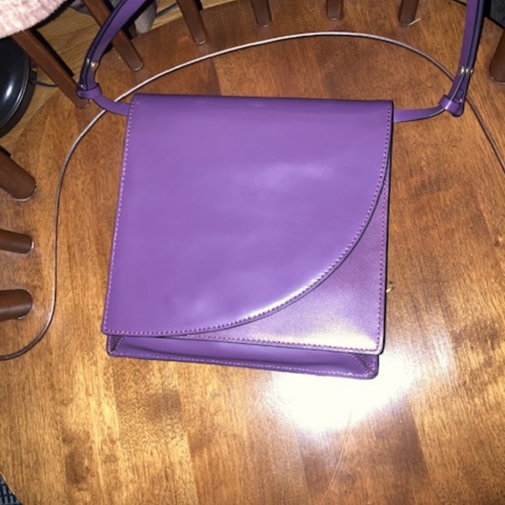 Kate Spade Saturday fun purple handbag